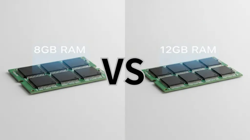 RAM 8GB VS 12GB