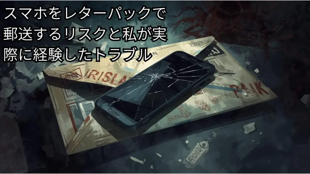 スマホをレターパックで郵送するリスクと私が実際に経験したトラブル