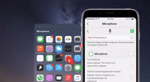 iPhoneで音声収集をオフ