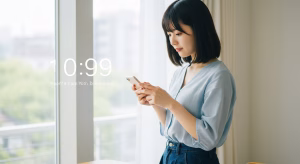 スマホ何時まで使ったか