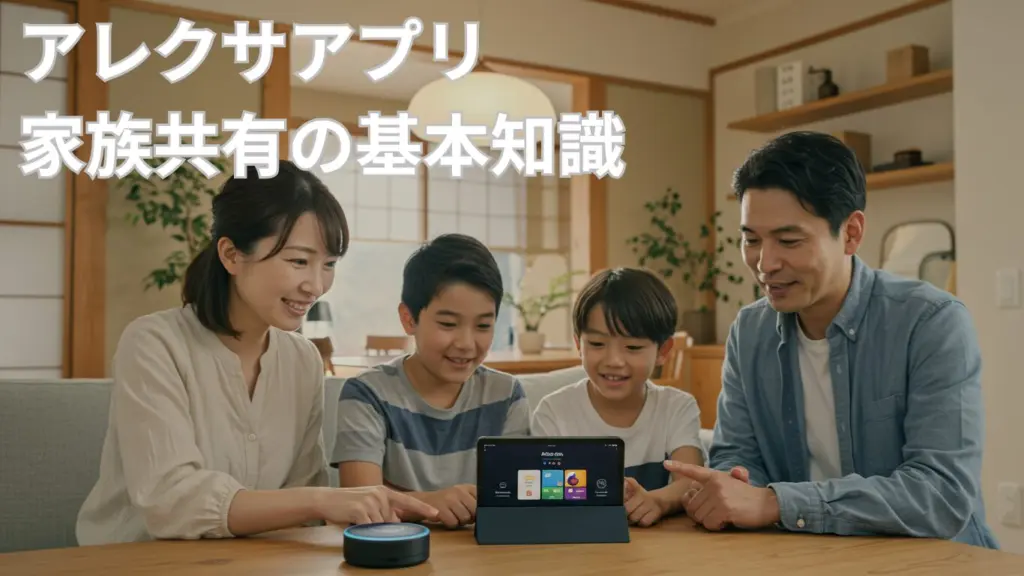 アレクサアプリ家族共有