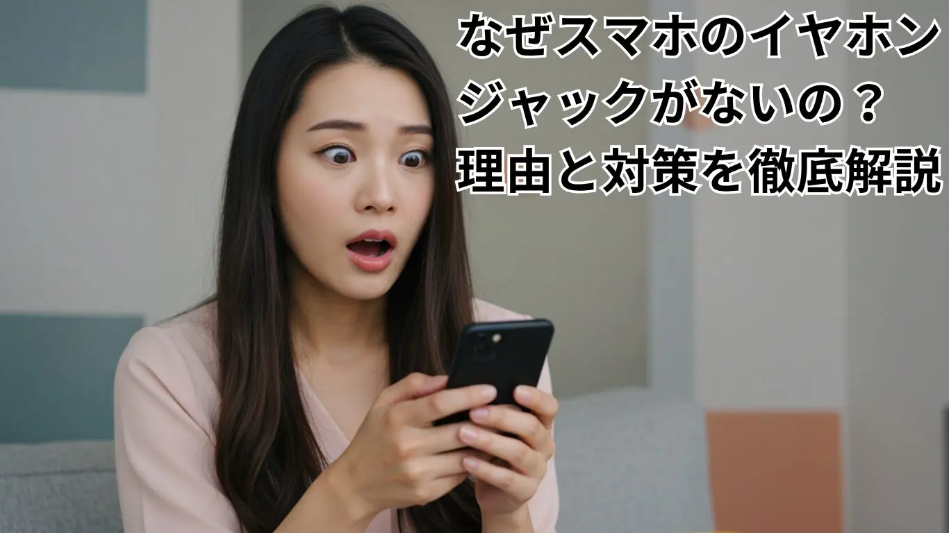 なぜスマホのイヤホンジャックがないの