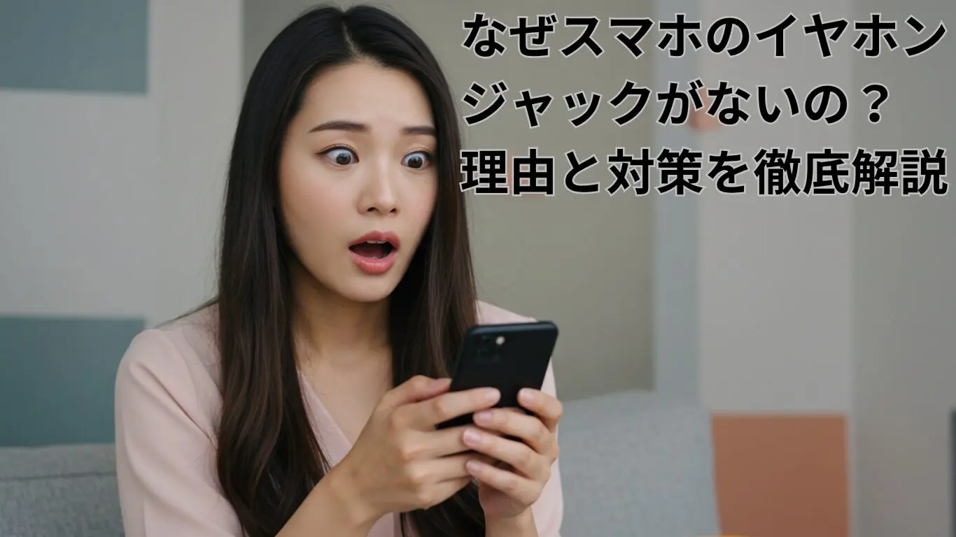 なぜスマホのイヤホンジャックがないの？理由と対策を徹底解説