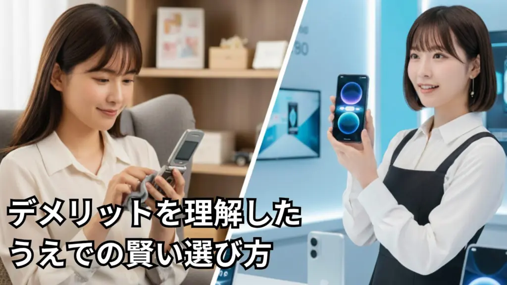 スマホ2年返却のデメリットを理解したうえでの賢い選び方