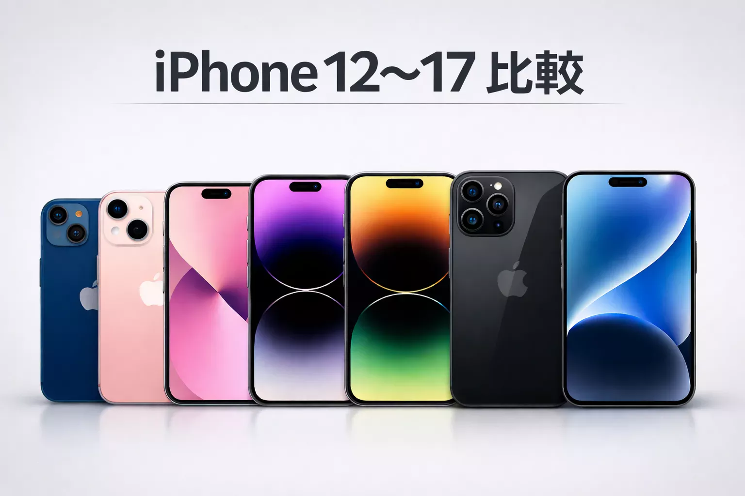 iphone12から17